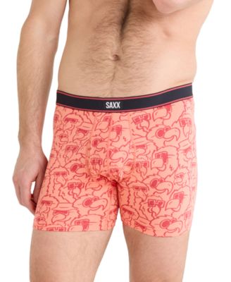 SAXX - Men's Daytripper Relaxed-Fit Moisture-Wicking Printed Boxer Briefs