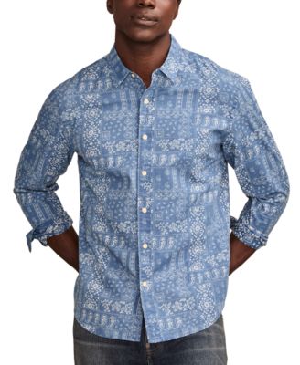 Lucky Brand - Men's All-Cotton Paisley Shirt