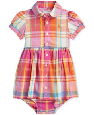 Polo Ralph Lauren - Baby Cotton Madras Shirtdress