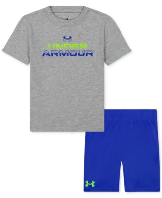 Under Armour - Toddler and Little Boys Logo T-Shirt & Shorts Set