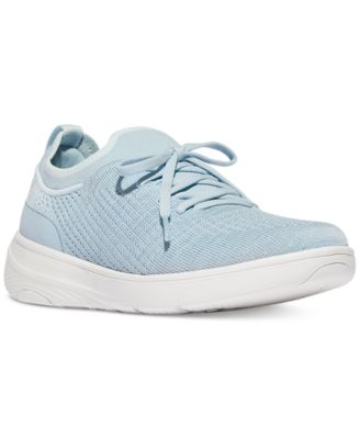 FitFlop - Women's Super-Q Knit Slip-On Lace-Up Sneakers