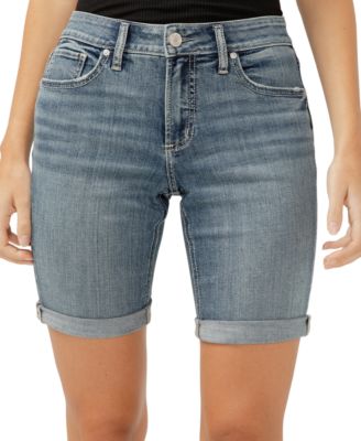 Silver Jeans Co. - Women's Elyse Mid-Rise Bermuda Shorts
