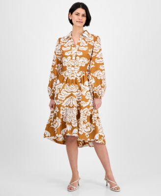 julia jordan - Women's Printed Shirtdress