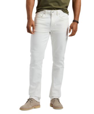 Buffalo David Bitton - Men's Straight Six Sleek White Jeans