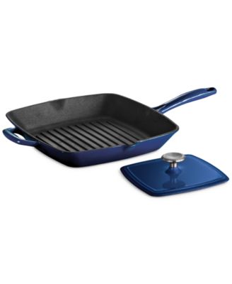 Tramontina - Enameled Cast Iron 11" Grill Pan with Press