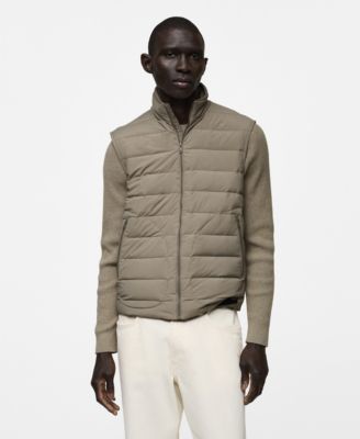MANGO - Men's Down And Feather Filling Quilted Vest