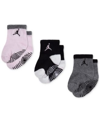 Jordan - Baby Gripper Ankle Socks, Pack of 3