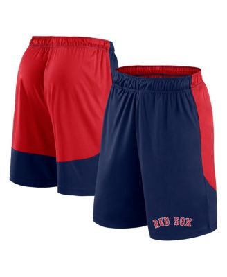 Fanatics - Men's Navy/Red Boston Red Sox Launch Polyester Shorts