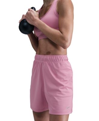 Nike - Women's Dri-FIT Fitness Mid-Rise Shorts