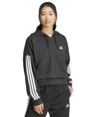 adidas - Women's The Essentials Relaxed Hooded Track Jacket