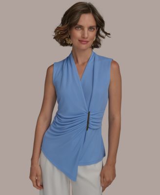 Donna Karan New York - Women's Hardware-Trim Sleeveless Top