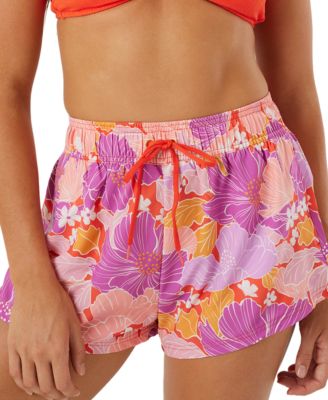 Roxy - Juniors' Bell Bottom Blooms No Bad Waves Board Shorts