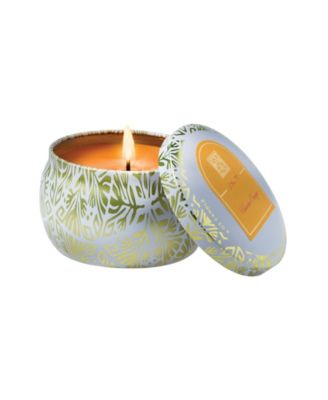 Aromatique - Valencia Printed Tin Candle with Lid, 4 oz.