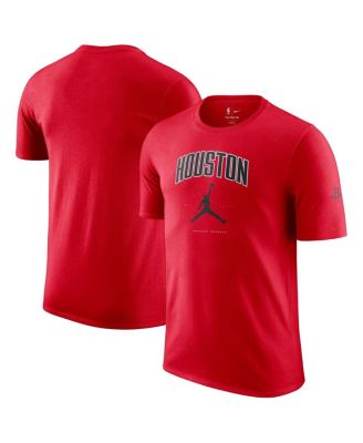 Jordan - Men's and Women's&nbsp;Red Houston Rockets Essential Cities T-Shirt