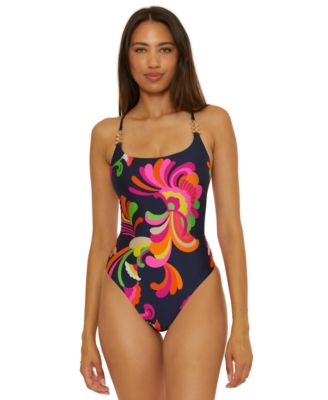 Trina Turk - Women's Poolside Tie-Back One-Piece Swimsuit