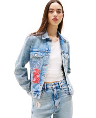 Tommy Jeans - Women's Patchwork Classic Denim Trucker Jacket