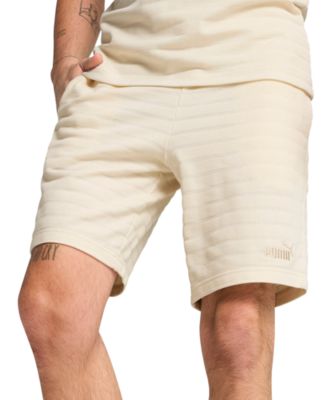 Puma - Men's Ess Elevated Regular-Fit Textured Stripe 9" Shorts