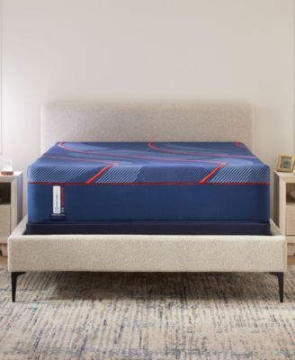 Sealy - Posturepedic Elite High Point II 14" Medium Hybrid Tight Top Mattress Set - Split Queen