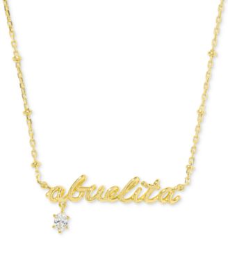 Kendra Scott - 14k Gold-Plated Crystal Abuelita 19" Adjustable Pendant Necklace