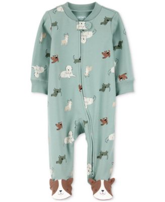 Carter's - Baby Boys Cotton Dog-Print Sleep & Play Pajamas