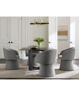 Furniture - 5 Pc. Dining Set (Emila Square Table & 4 Korder Chairs)