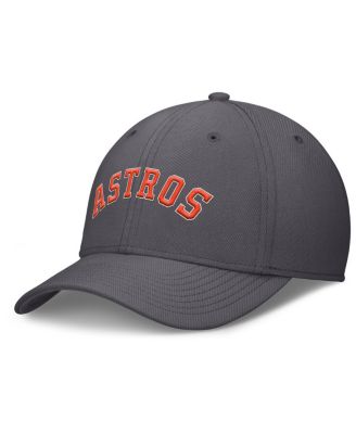 Nike - Men's Charcoal Houston Astros Swoosh Performance Flex Hat
