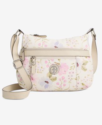 Giani Bernini - Medium Floral Hobo Crossbody Bag