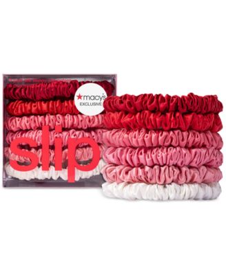 Slip - 6-Pc. Strawberry Sundae Pure Silk Skinny Scrunchies Set