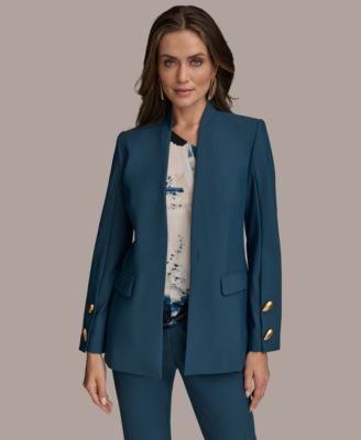 Donna Karan New York - Women's Button-Sleeve Blazer