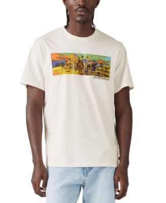 Levi's - Men's Relaxed Fit Short Sleeve Logo Graphic Crewneck T-Shirt