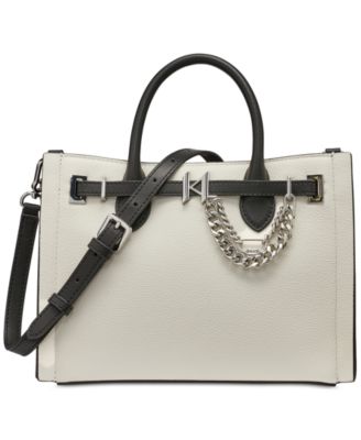 KARL LAGERFELD PARIS - Cerise Leather Crossbody Bag