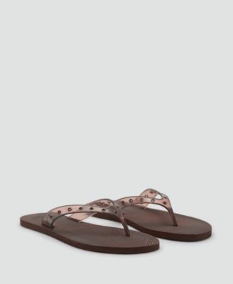 MANGO - Women's Die-Cut Vinyl Strap Sandals