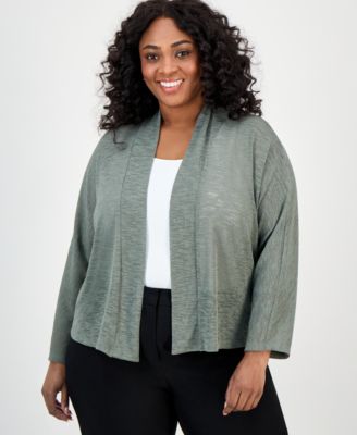 Kasper - Plus Size Onion-Skin Jacket