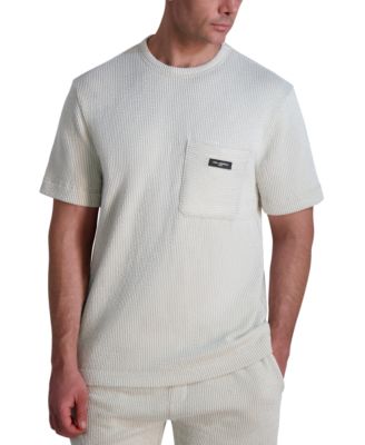 KARL LAGERFELD PARIS - Men's Textured Oversized T-Shirt