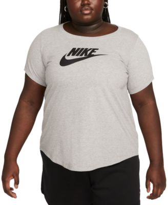 Nike - Plus Size Active Sportswear Essentials Short-Sleeve Logo T-Shirt