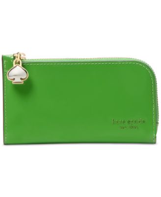 kate spade new york - Devin Patent Leather Small Bifold Wallet