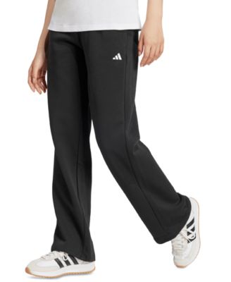 adidas - Women's Essentials Feel Cozy Mid-Rise Open-Hem Pants