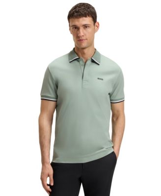 Hugo Boss - Men's Cotton Knit Regular-Fit Paddy Polo Shirt