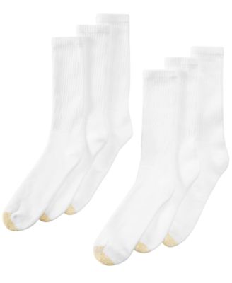 Gold Toe - Men's 6-Pk. Harrington Crew Socks
