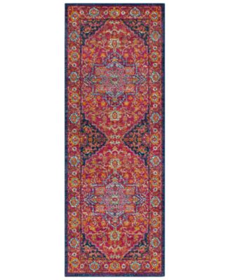 Livabliss - Harput HAP-1009 Garnet 2'7" x 7'3" Area Rug