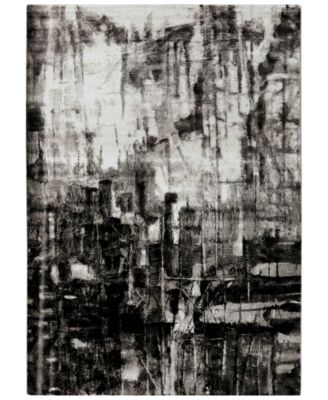 Livabliss - Nova NVA-3010 Black 5'2" x 7'6" Area Rug