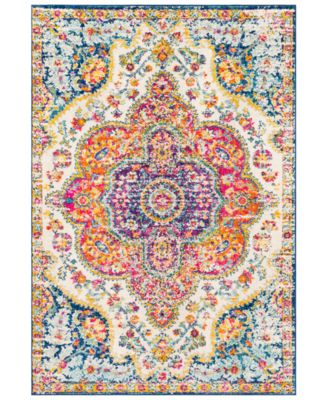 Livabliss - Elaziz ELZ-2335 Bright Pink 7'10" x 10'3" Area Rug
