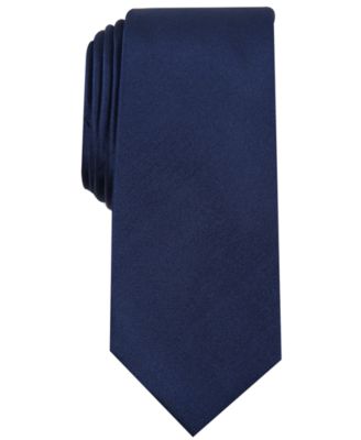 Alfani - Men's Solid Texture Slim Tie