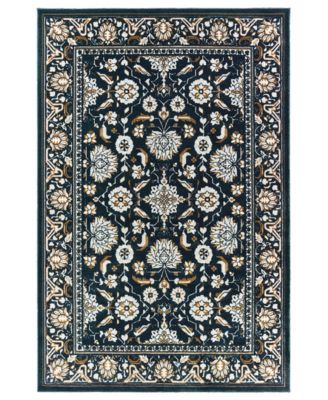 Oriental Weavers - Bowen 534L2 Navy/Gold 6'7" x 9'6" Area Rug