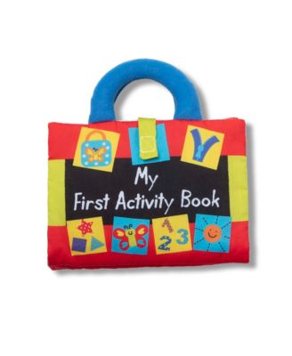 Melissa and Doug - K's Kids My First Activity Book 8-Page Soft Book for Babies and Toddlers
