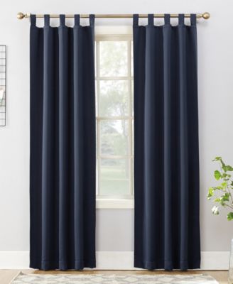 Sun Zero - Preston 40" x 95" Tab-Top Blackout Curtain Panel