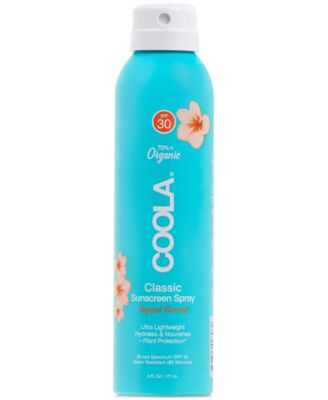 COOLA - Coola Classic Body Sunscreen Spray SPF 30 - Tropical Coconut, 6 oz.