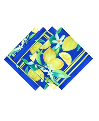 Laural Home - Lovely Lemons 20x20 Napkin