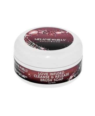 Melanie Mills Hollywood - Love Infused Cleanse & Release Brush Soap, 6.3 oz.