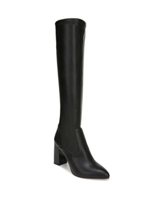 Franco Sarto - Women's Katherine Block Heel Pointed Toe Knee High Boots
